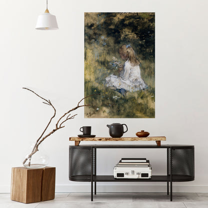 GATHERING SERENITY Peel and Stick Vertical Poster