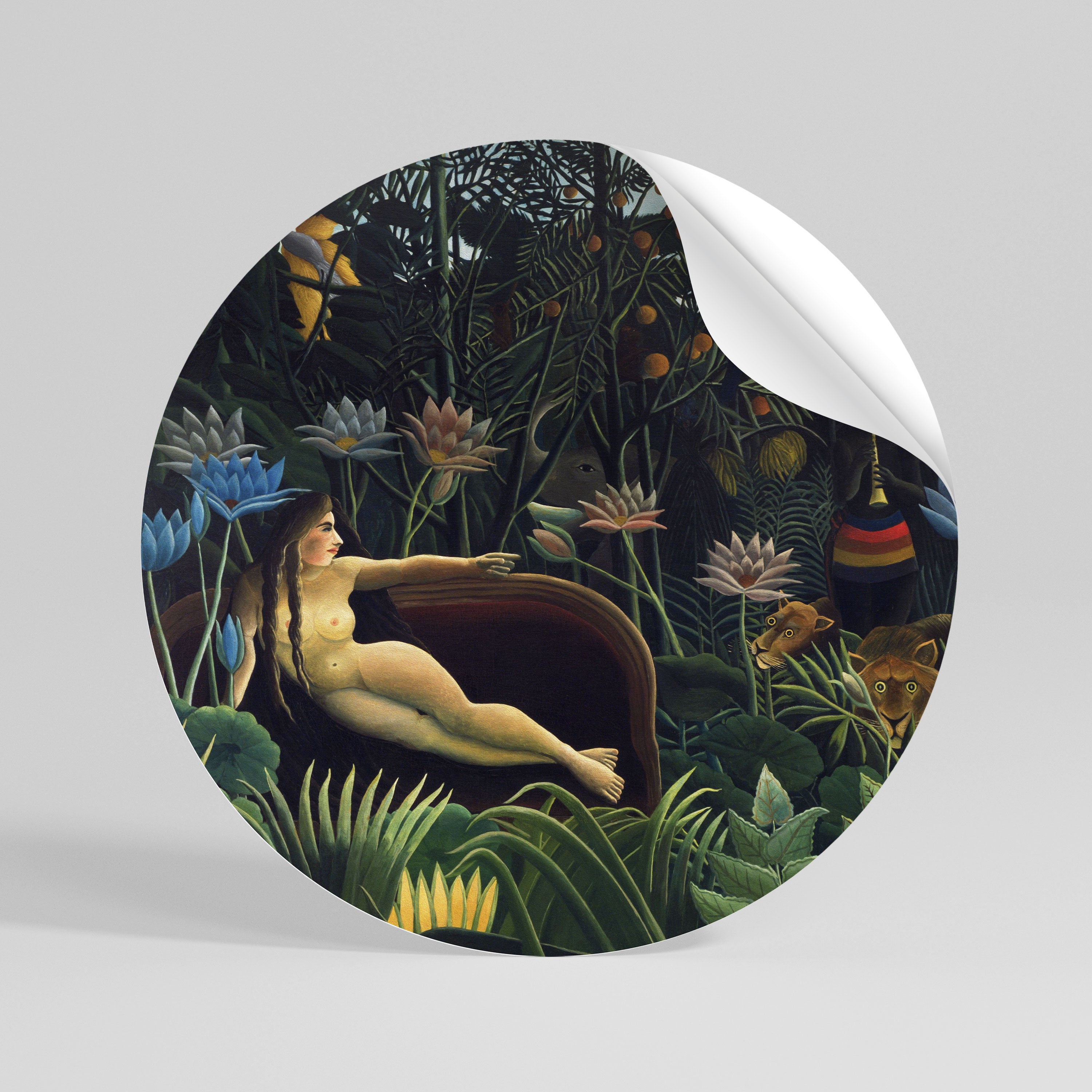 THE DREAM Rund väggdekal