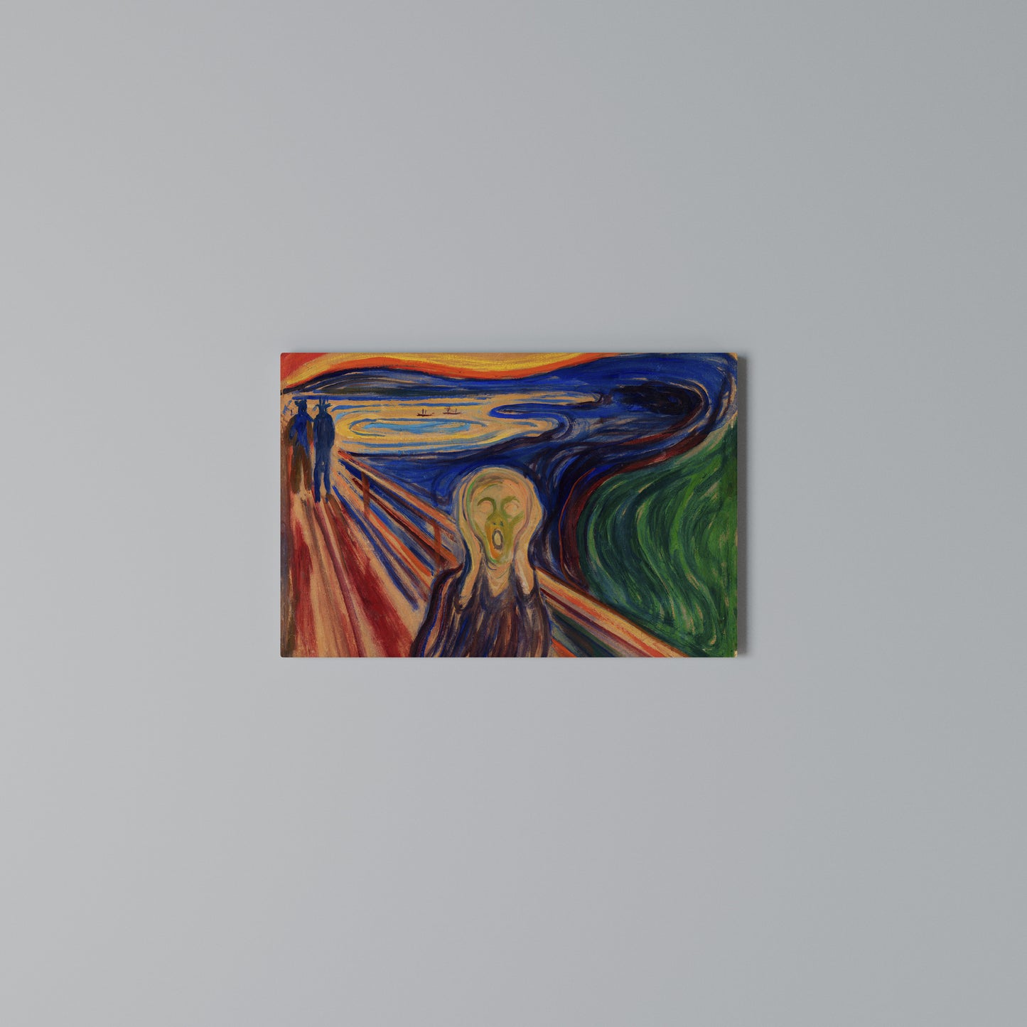 THE SCREAM Horizontal Canvas Print