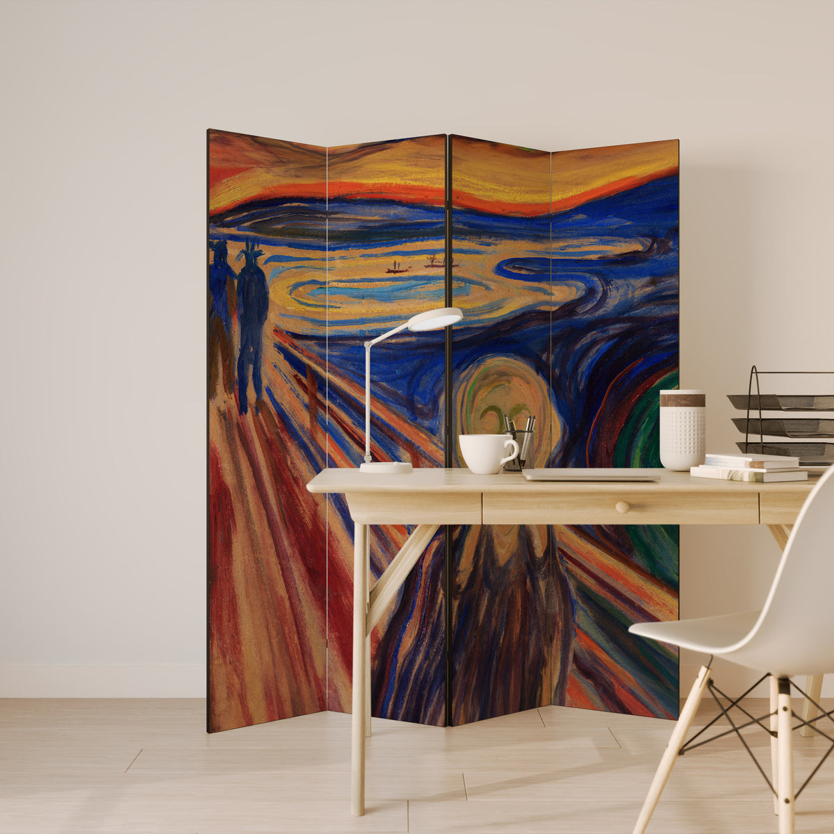 THE SCREAM Rumsavdelare 4 paneler