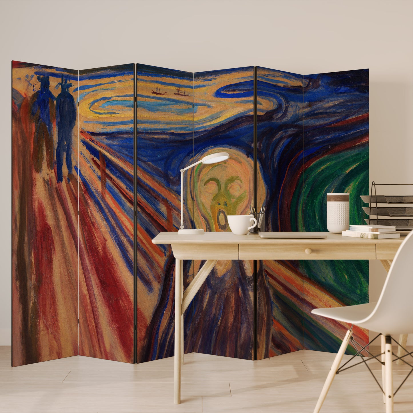 THE SCREAM Rumsavdelare 6 paneler