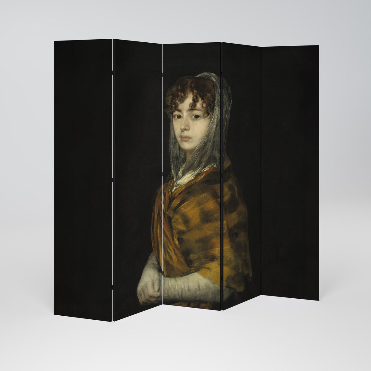 WHISPERS OF HISTORY Dekorativ rumsavdelare – 5 paneler