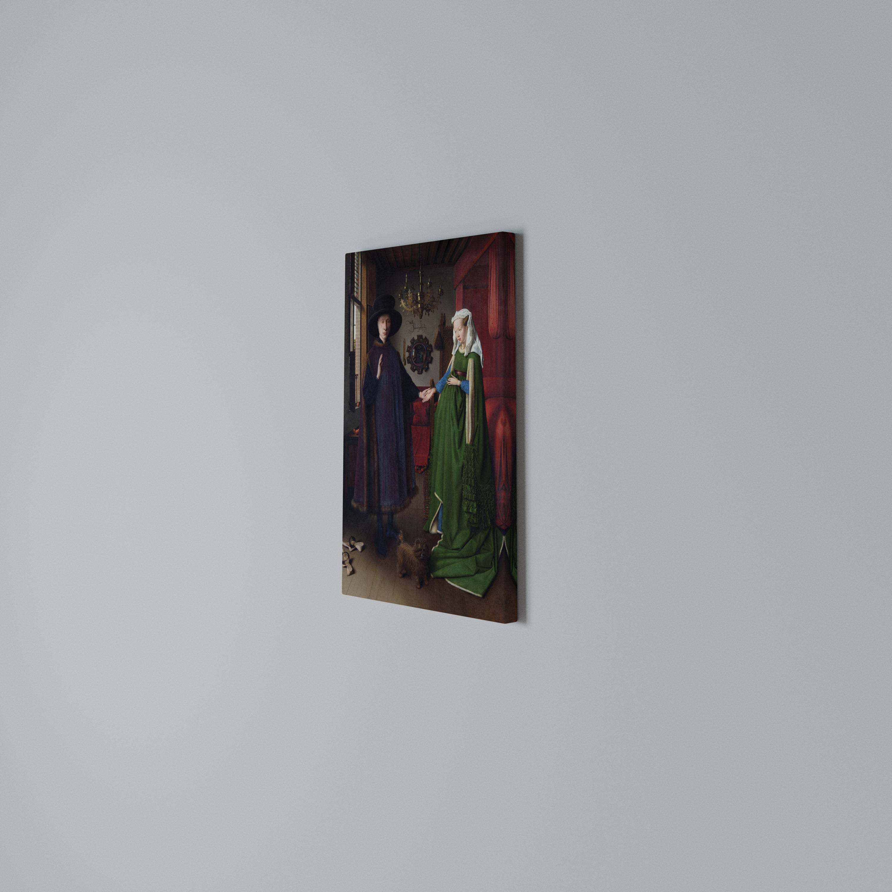TIMELESS AFFECTION Vertical Canvas Print