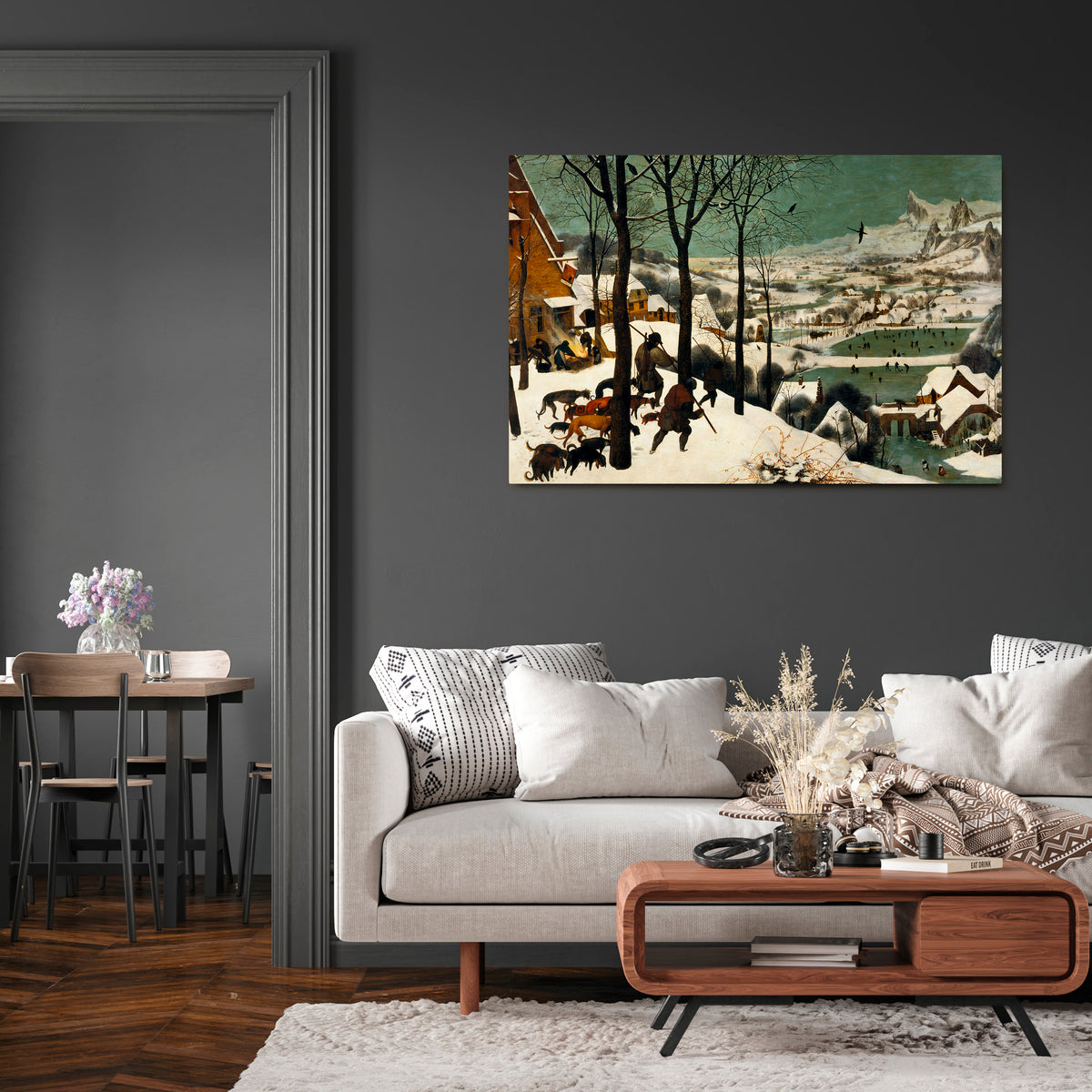 FROSTBITTEN ADVENTURES Horizontal Canvas Print