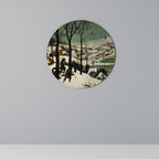 FROSTBITTEN ADVENTURES Round Wall Art