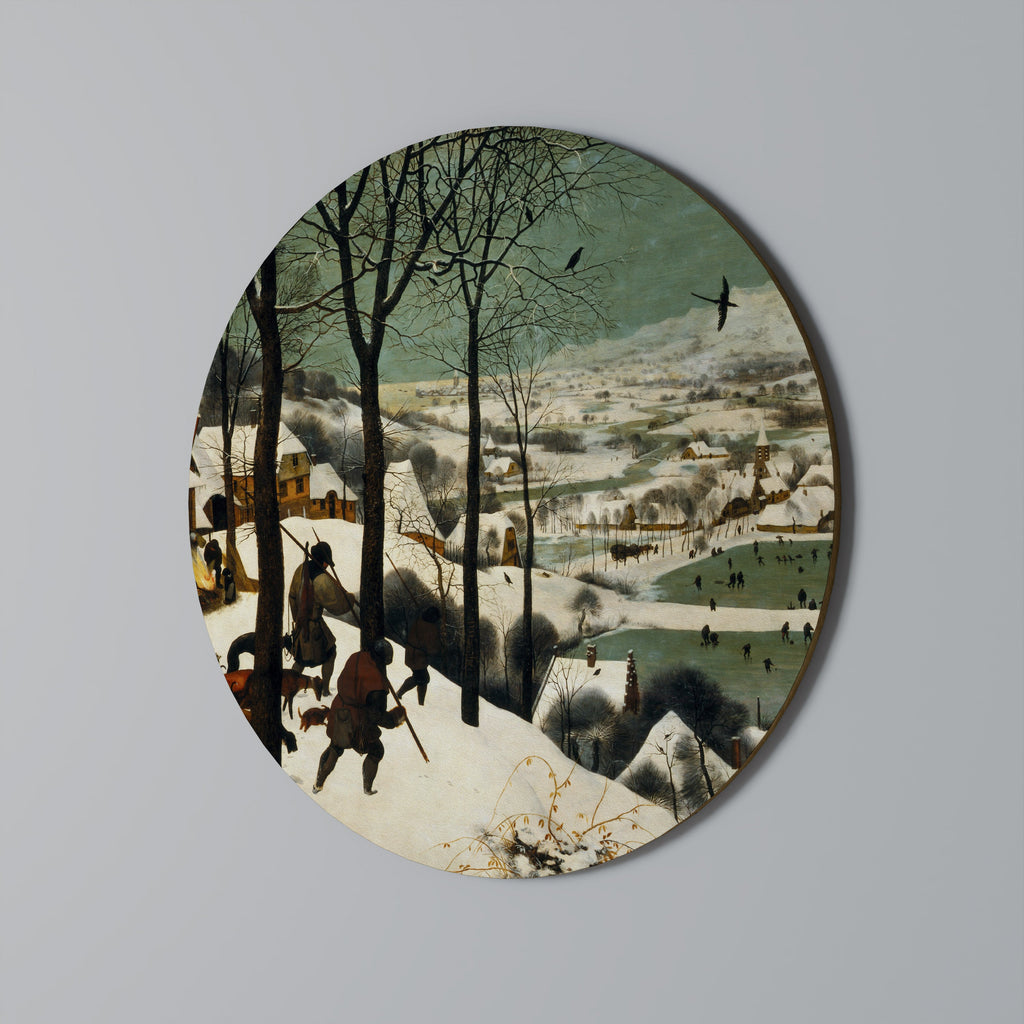 FROSTBITTEN ADVENTURES Rund väggdekoration