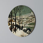 FROSTBITTEN ADVENTURES Round Wall Art