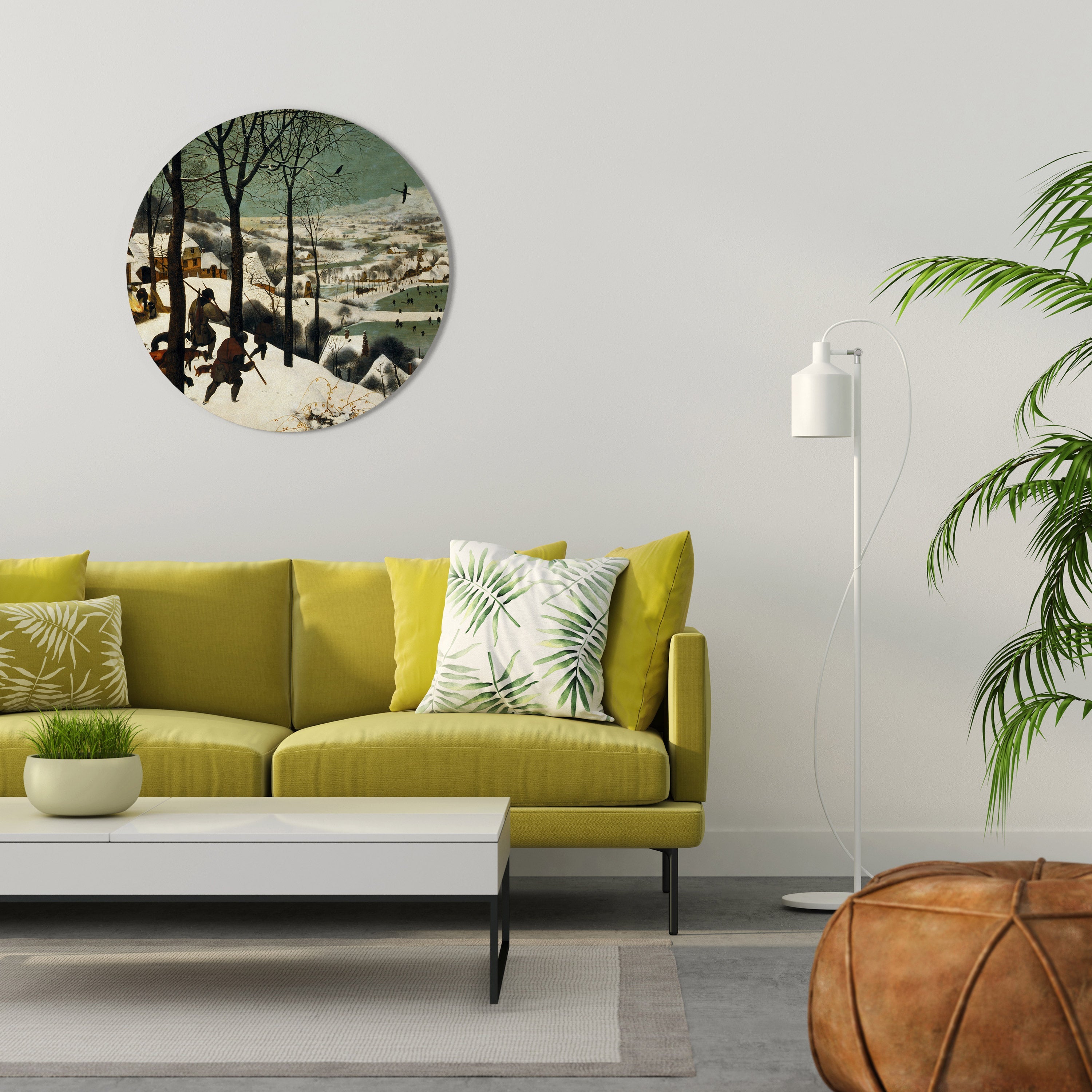 FROSTBITTEN ADVENTURES Rund väggdekoration