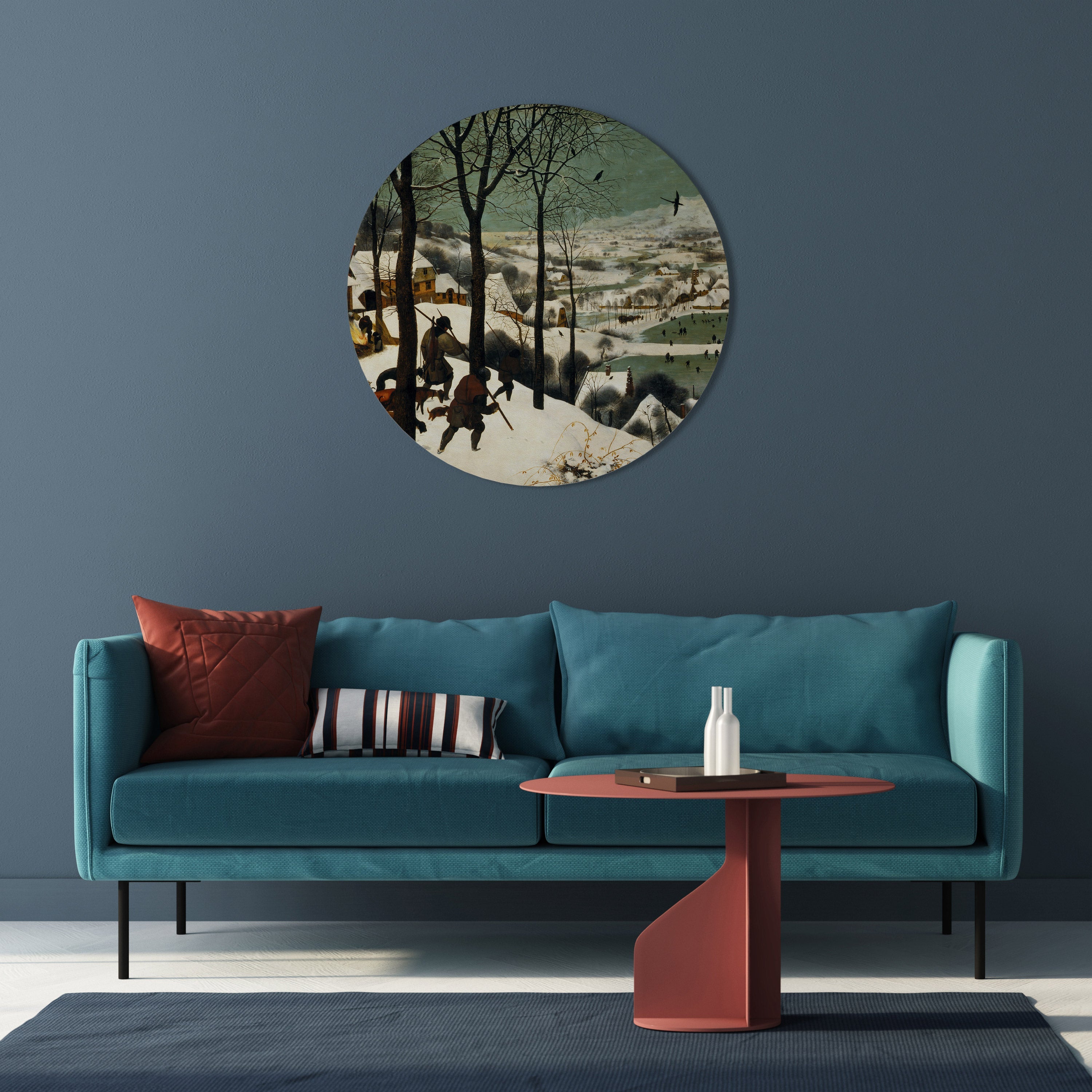 FROSTBITTEN ADVENTURES Rund väggdekoration