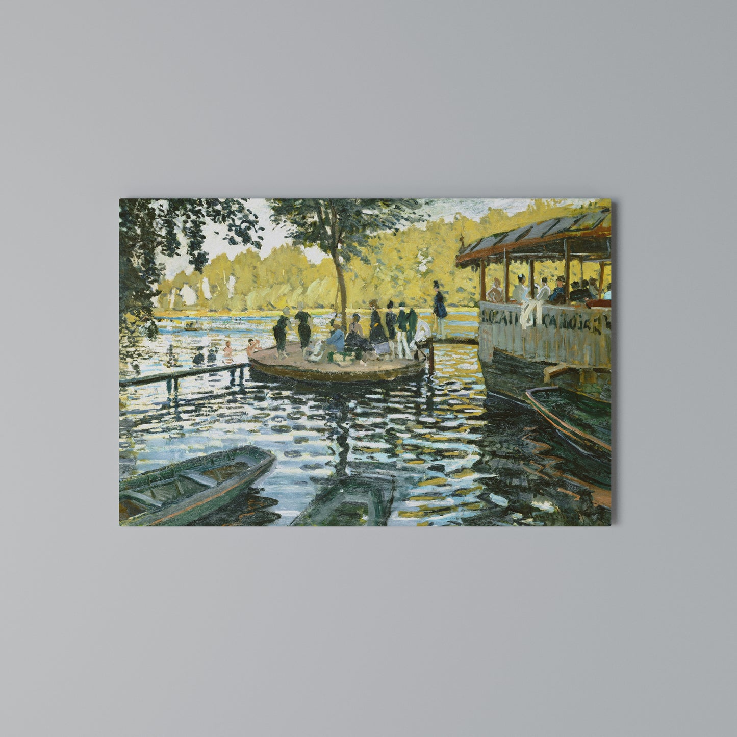 AN OASIS OF JOY Horizontal Canvas Print