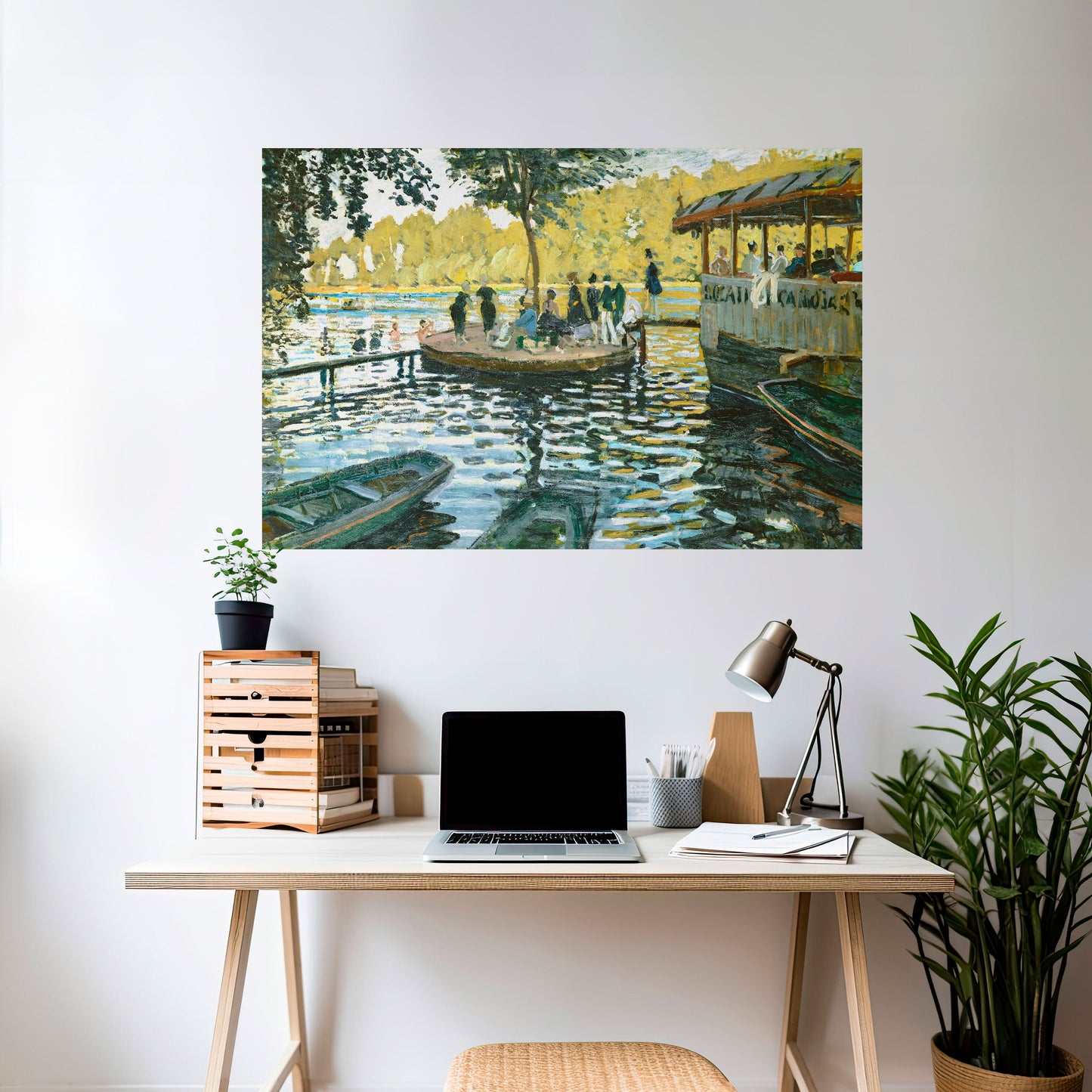 AN OASIS OF JOY Peel and Stick Horizontal Poster