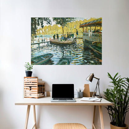 AN OASIS OF JOY Peel and Stick Horizontal Poster