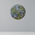 WATER LILIES Round Wall Art
