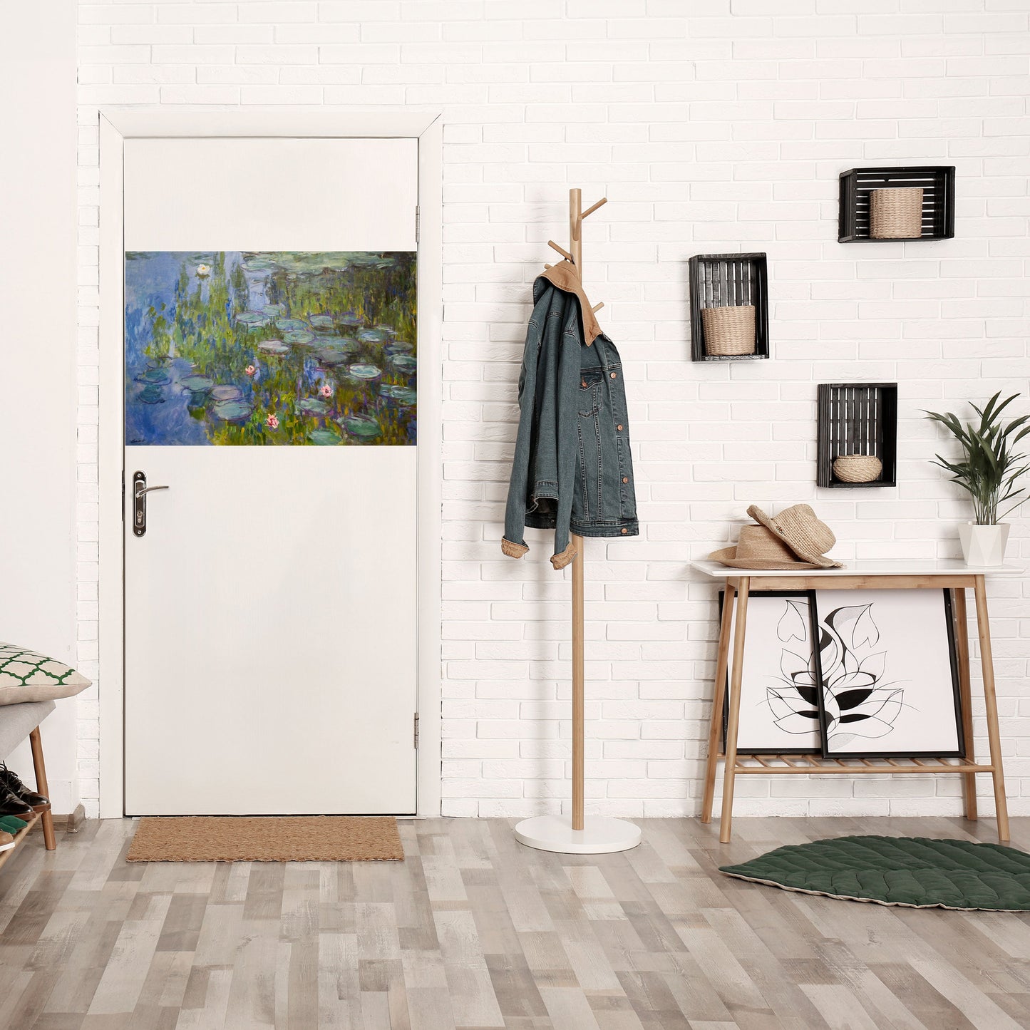 WATER LILIES Peel and Stick Horizontal Poster
