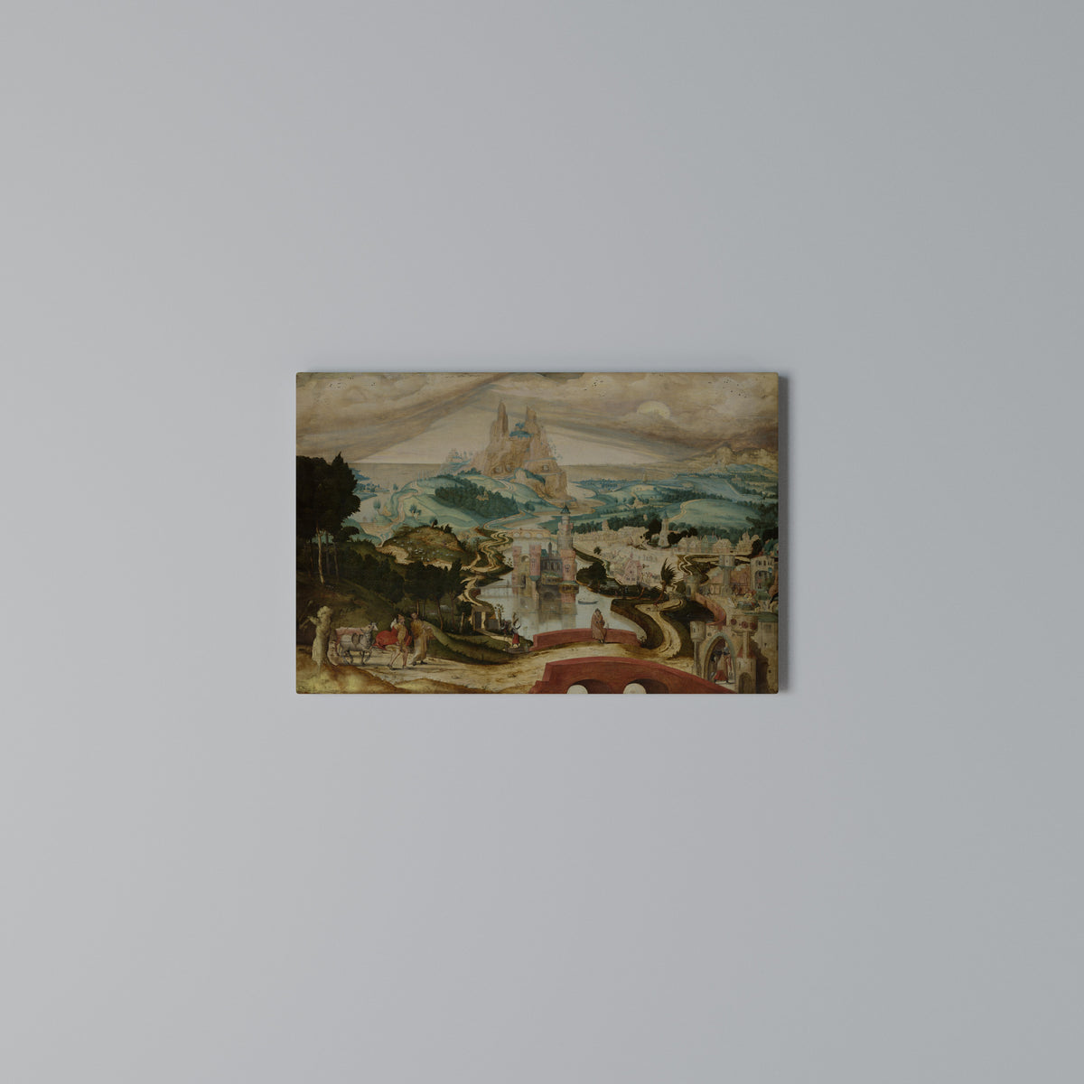 ENCHANTED LANDSCAPE DREAMS Horizontal Canvas Print