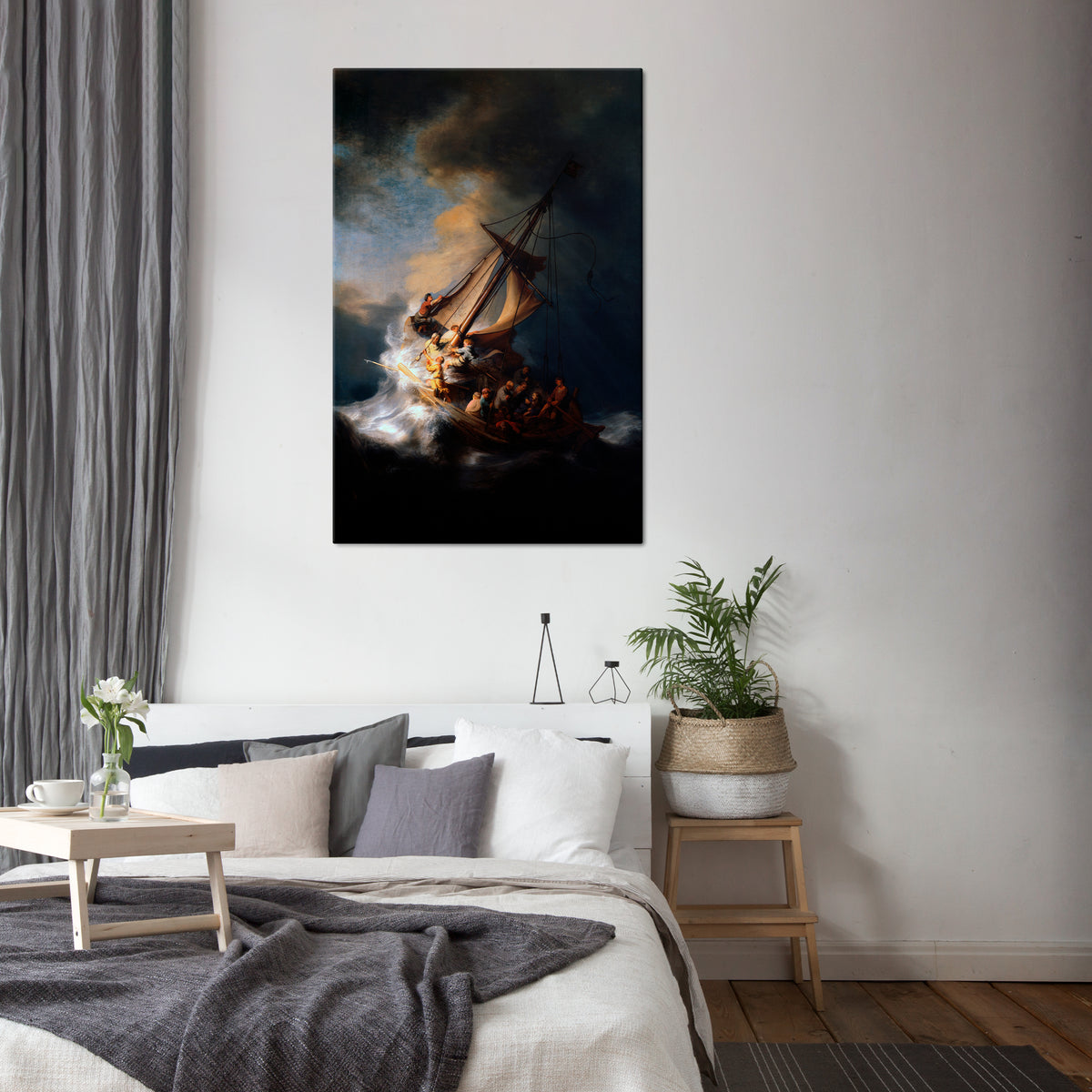 STORM OF HEROES Vertical Canvas Print