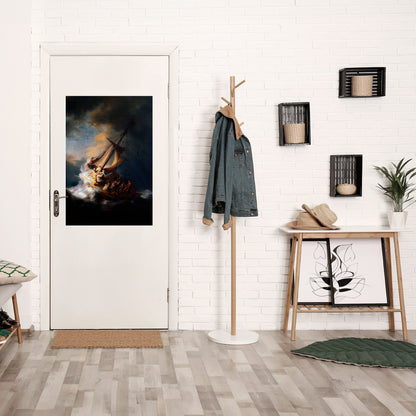 STORM OF HEROES Peel and Stick Vertical Poster