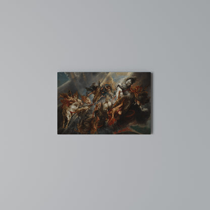 FURY IN MOTION Horizontal Canvas Print