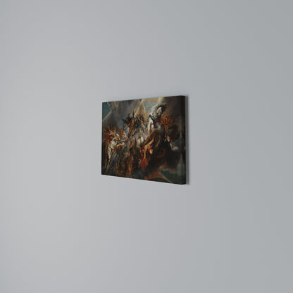 FURY IN MOTION Horizontal Canvas Print