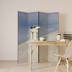 SUMMER EVENING ON SKAGEN'S BEACH Rumsavdelare 4 paneler