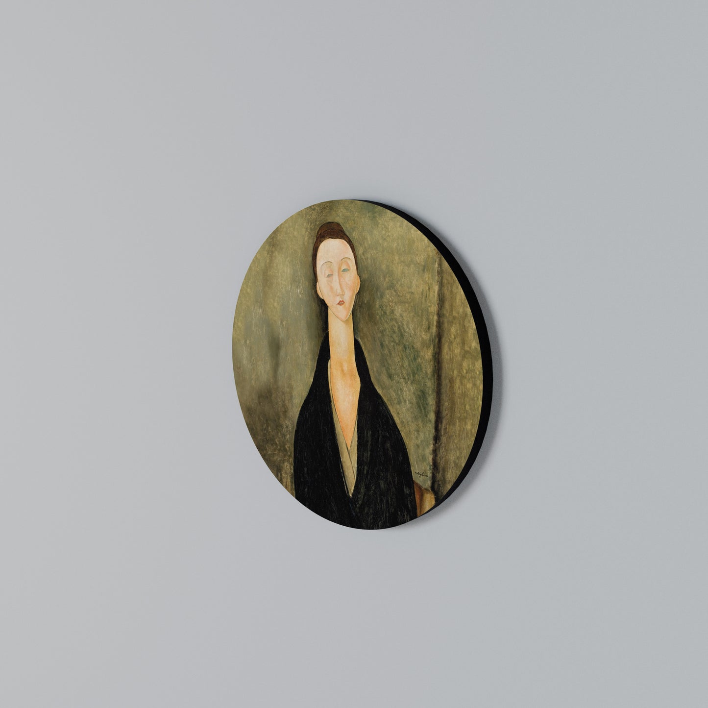 AMEDEO MODIGLIANI Rund väggdekor