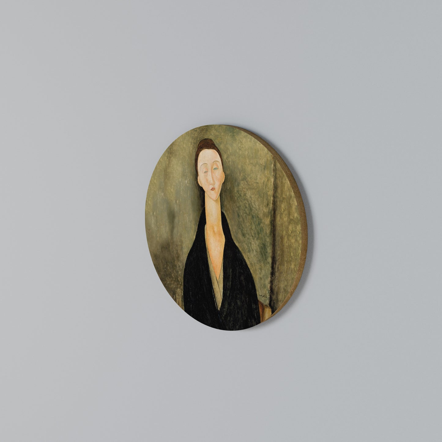 AMEDEO MODIGLIANI Rund väggdekor