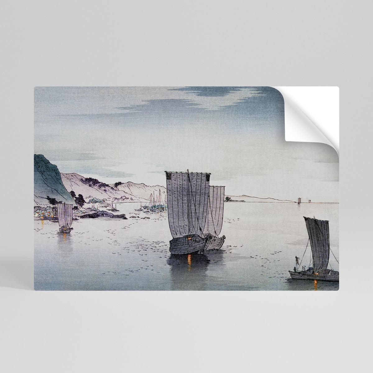 YĹŞGURE NO HANSEN Peel and Stick Horizontal Poster