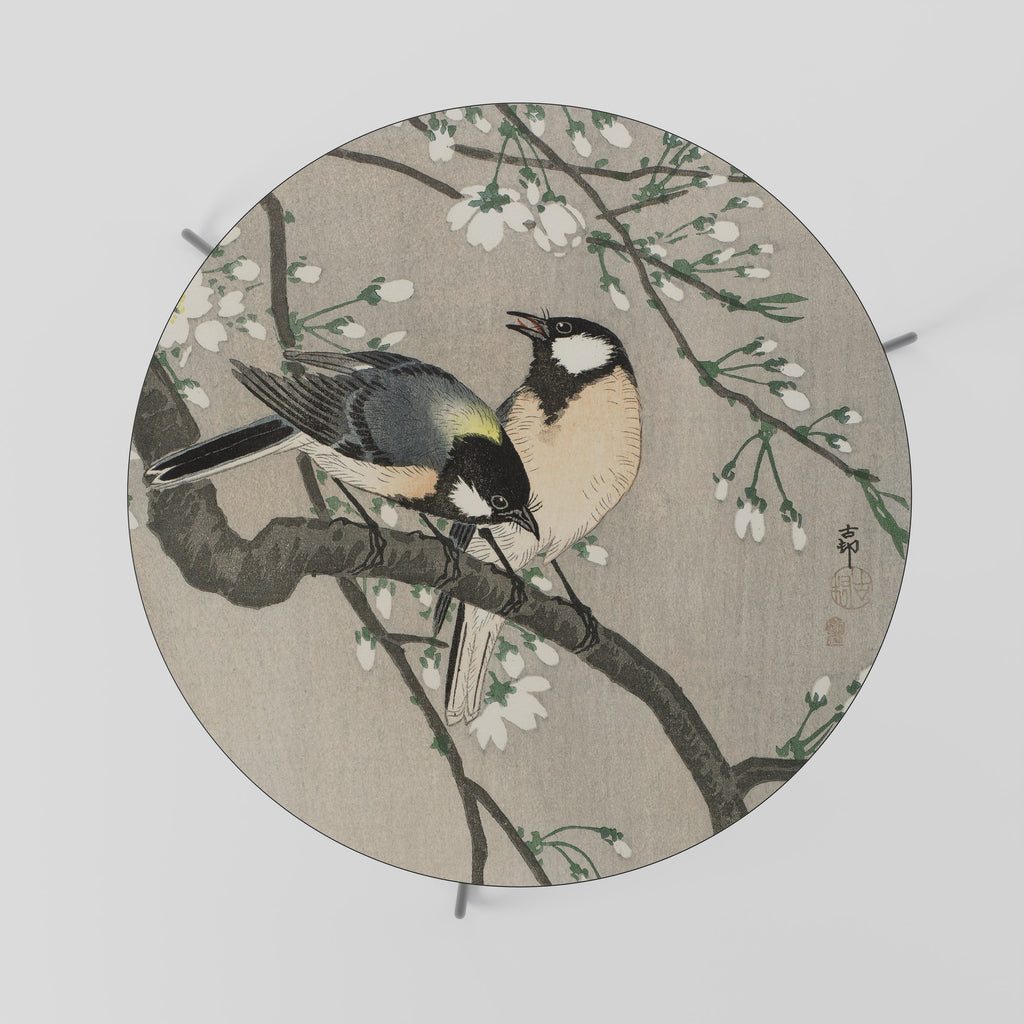 TITS ON CHERRY BRANCH Soffbord