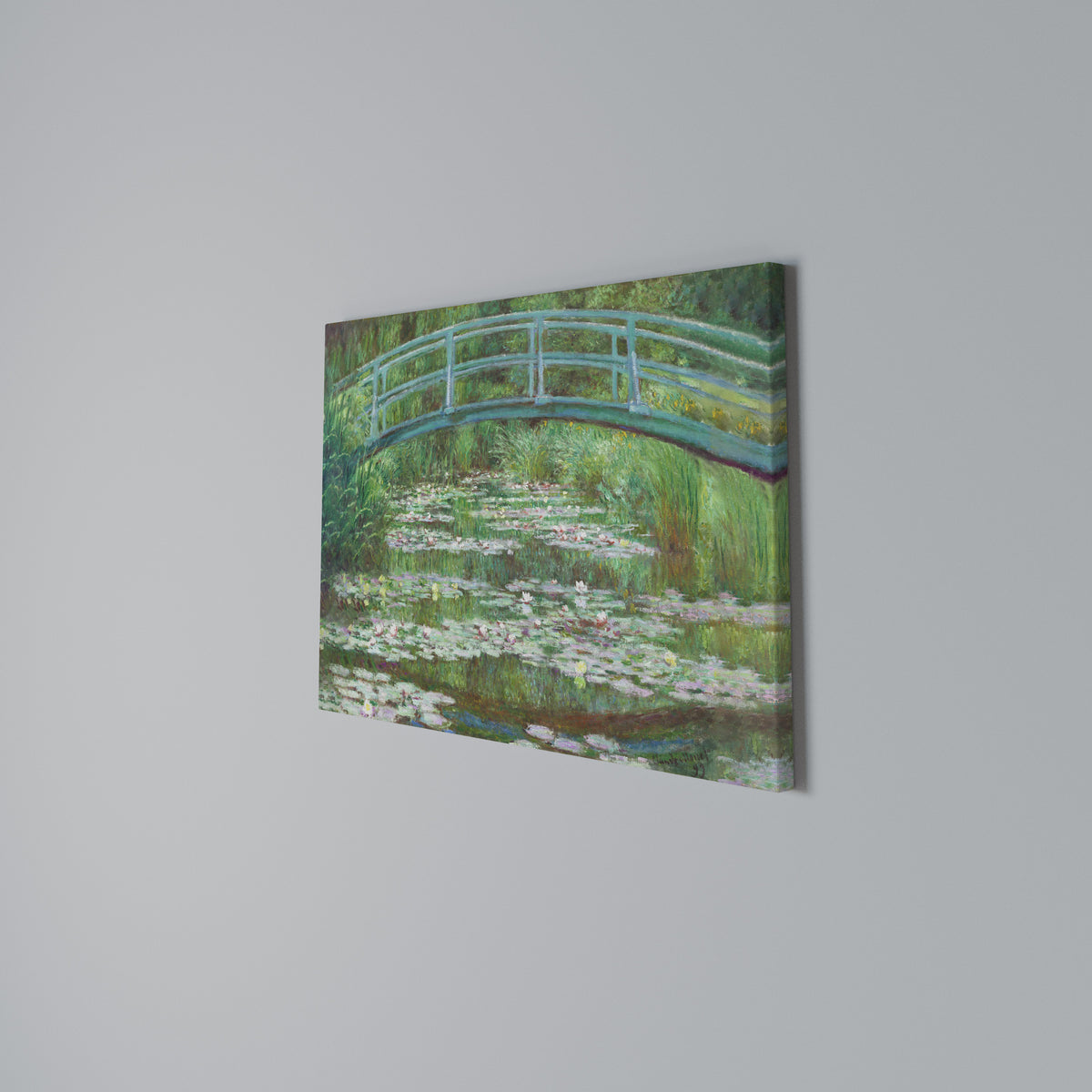 JAPANESE FOOTBRIDGE Horizontal Canvas Print