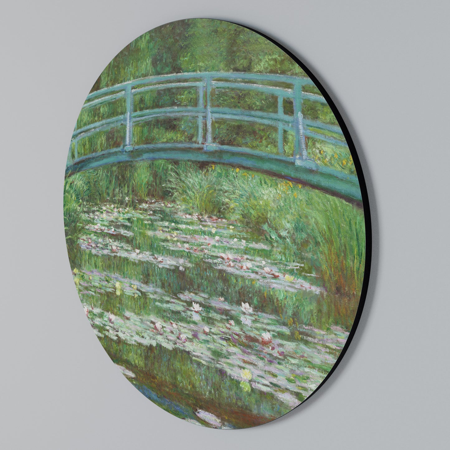 JAPANESE FOOTBRIDGE Rund väggdekor