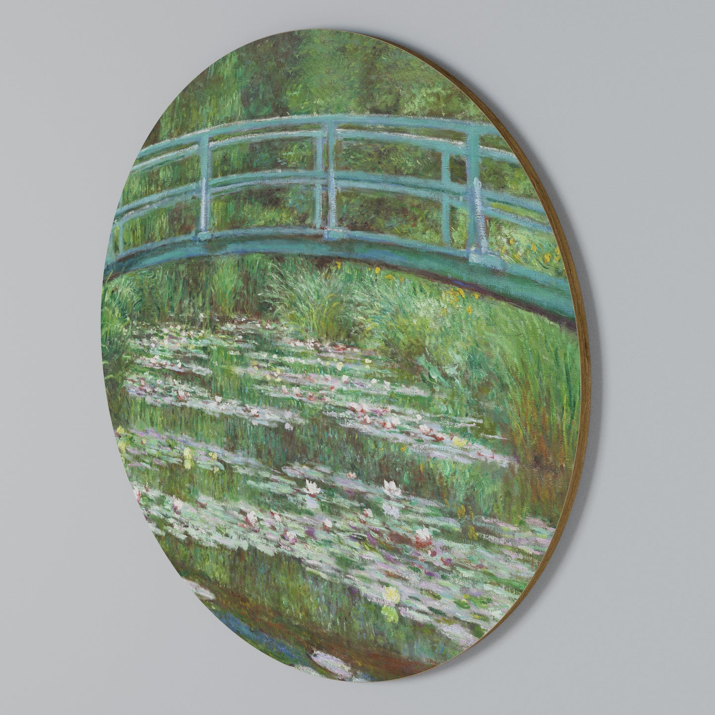 JAPANESE FOOTBRIDGE Rund väggdekor
