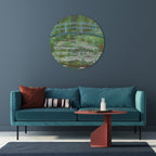 JAPANESE FOOTBRIDGE Round Wall Art