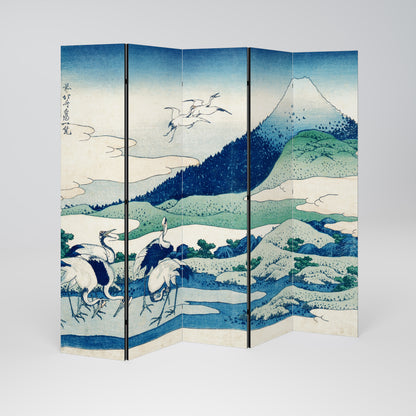 UMEZAWA MANOR Dekorativ rumsavdelare – 5 paneler