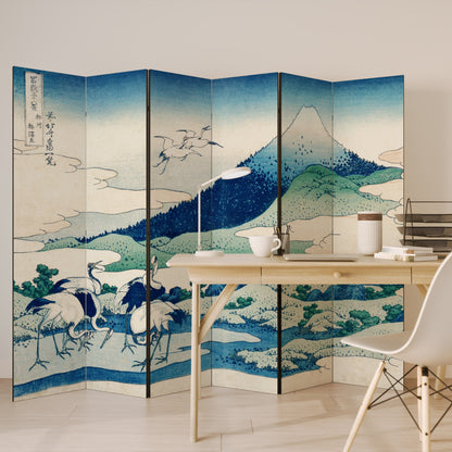 UMEZAWA MANOR Decorative 6-Panel Room Divider