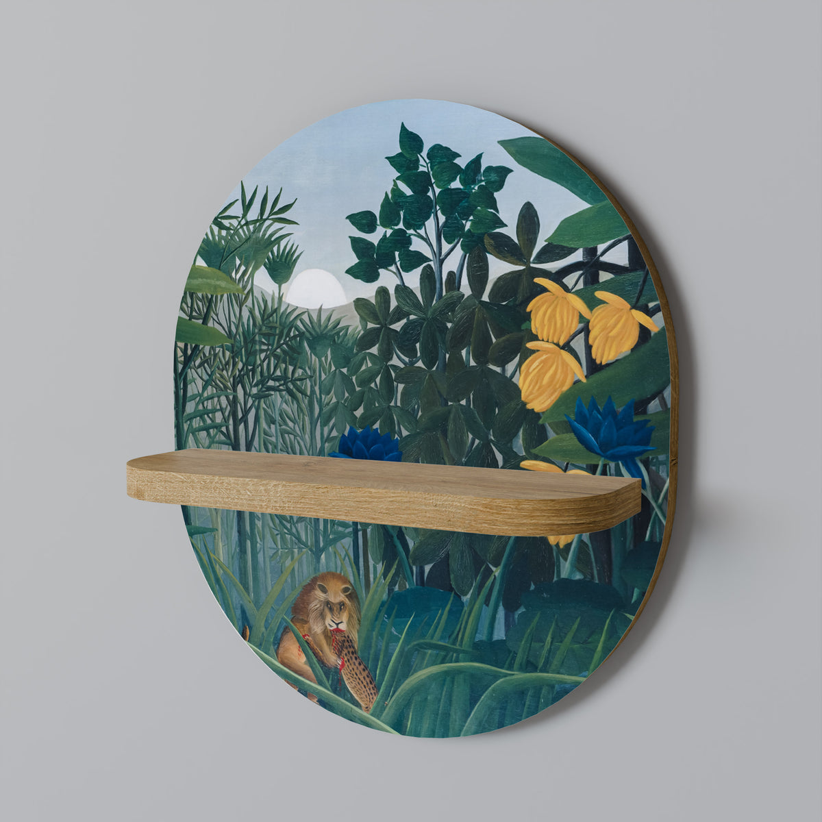 THE REPAST OF THE LION Dekorationshylla