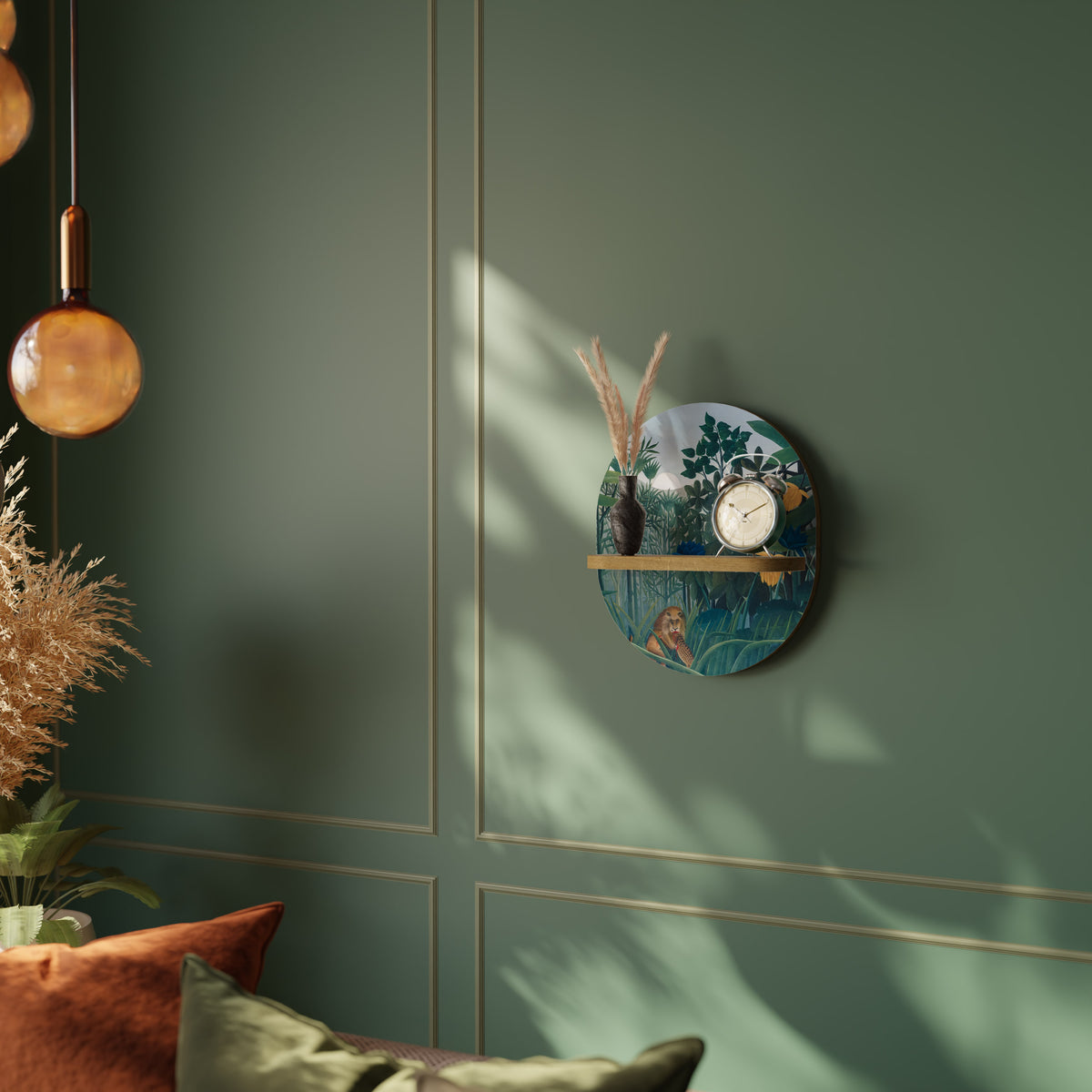 THE REPAST OF THE LION Dekorationshylla