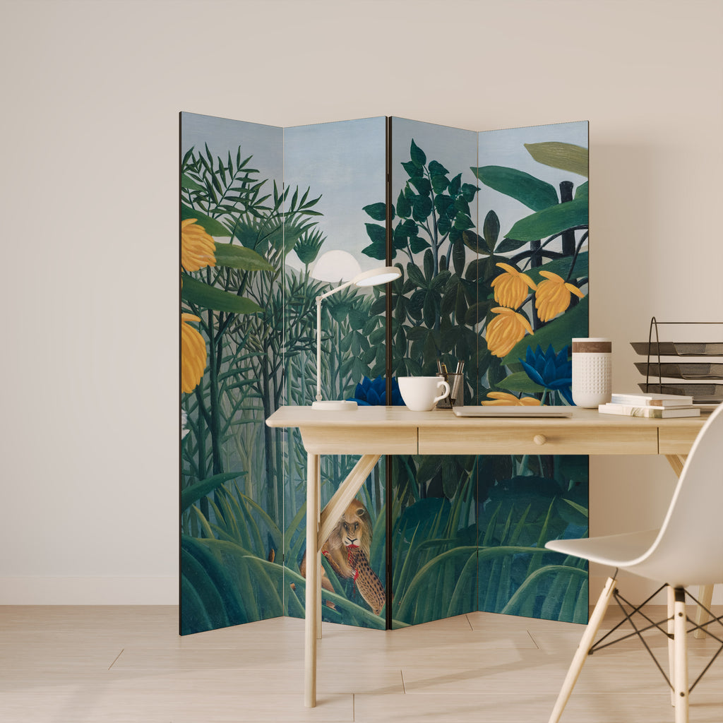 THE REPAST OF THE LION Rumsavdelare 4 paneler