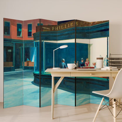 NIGHTHAWKS Rumsavdelare 6 paneler