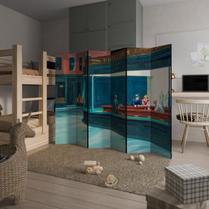 NIGHTHAWKS Decorative 6-Panel Room Divider