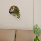 CHAMPENOIS IMPRIMEUR Rund konsthylla i svart finish