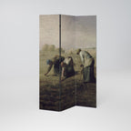 THE GLEANERS Dekorativ rumsavdelare – 3 paneler