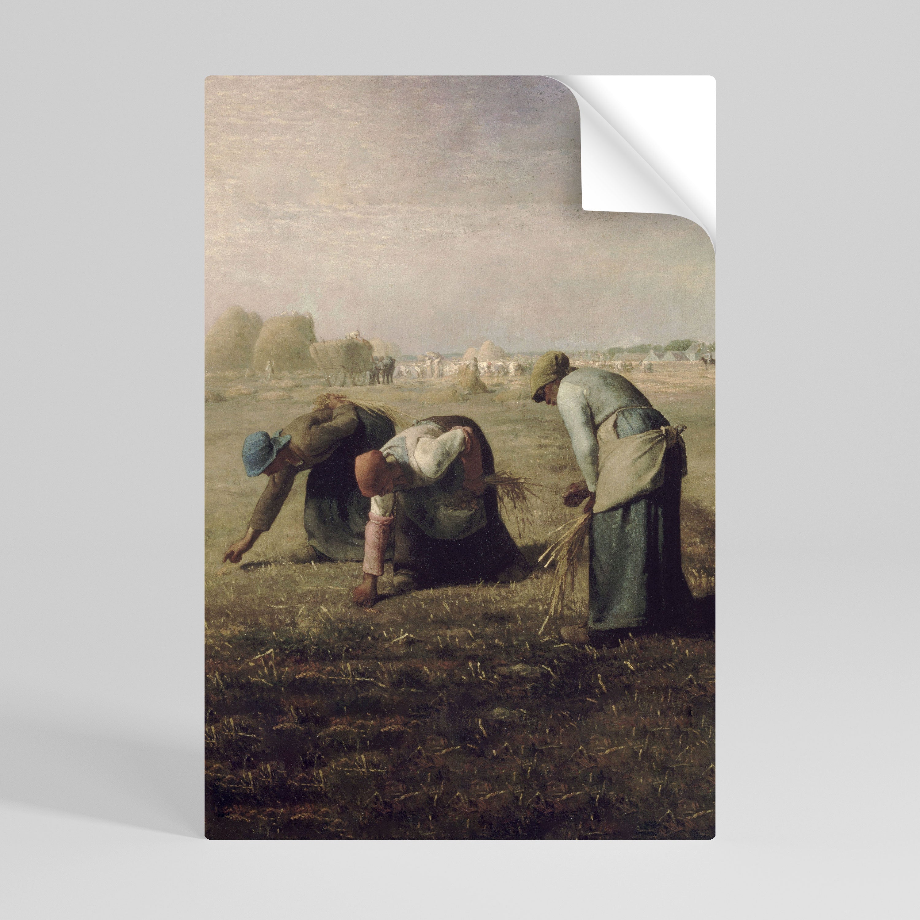 THE GLEANERS vertikal affisch med självhäftande motiv