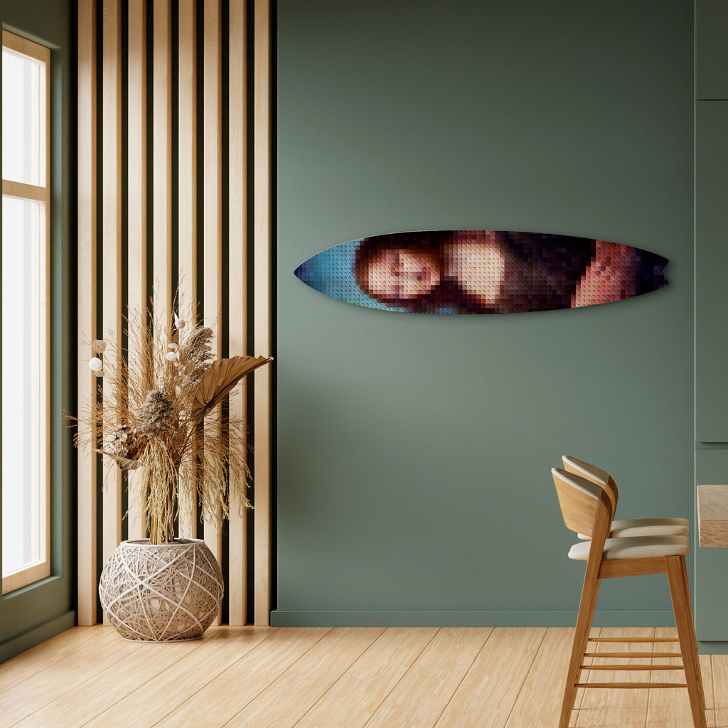 CONSTRUCTIVE ART Surfboard Decorative Panel