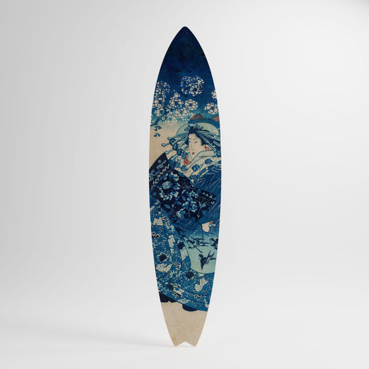 JAPANESE WOMAN Dekorativ Surfbräda
