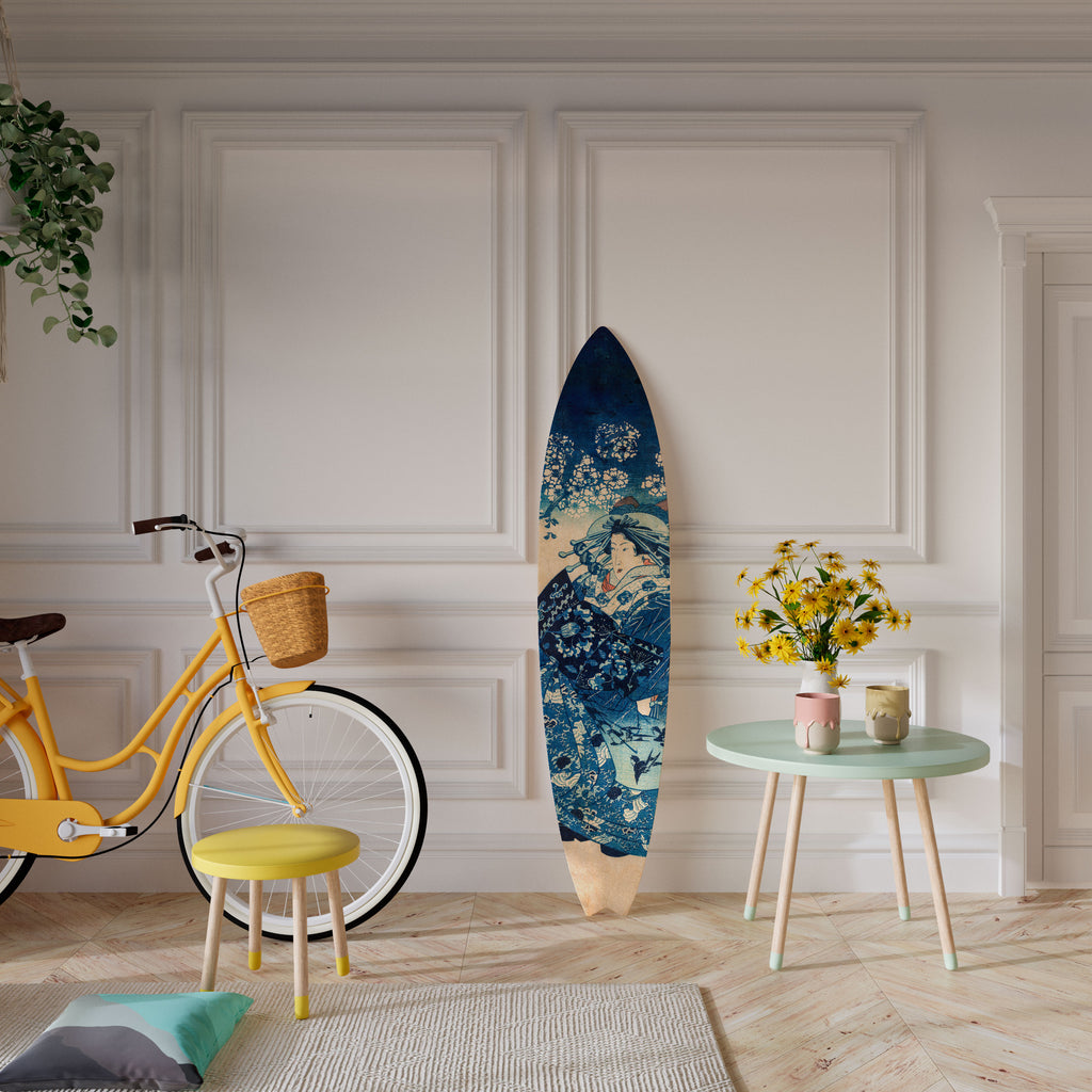 JAPANESE WOMAN Dekorativ Surfbräda