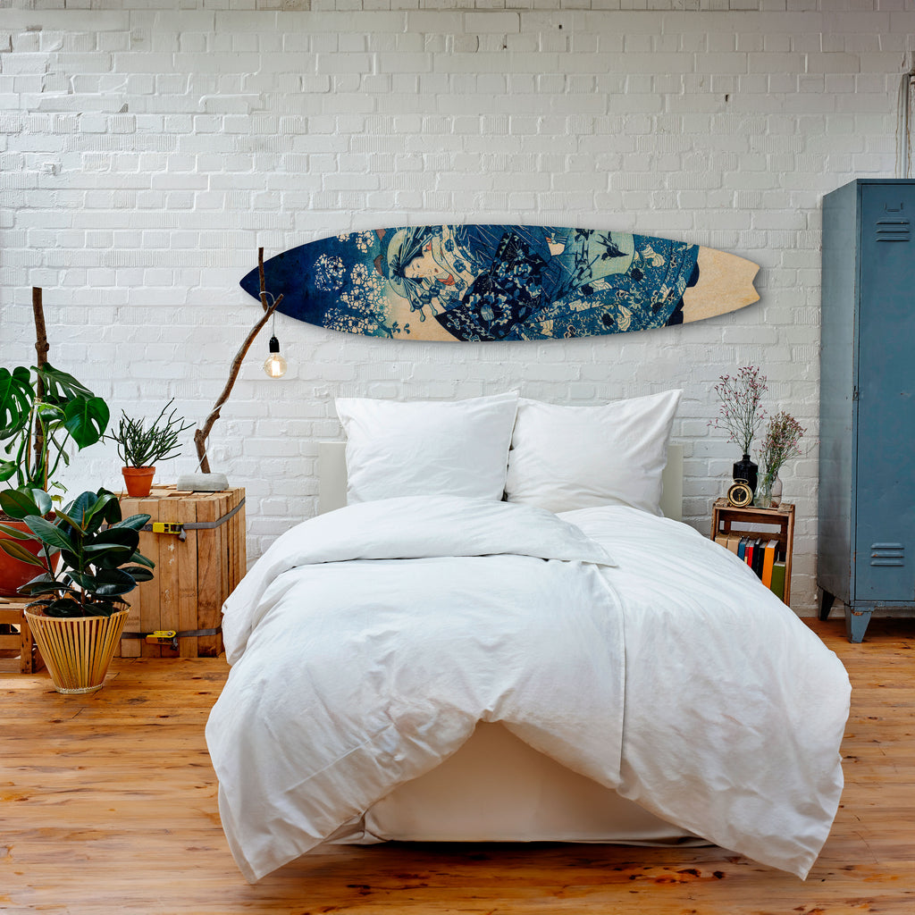 JAPANESE WOMAN Dekorativ Surfbräda