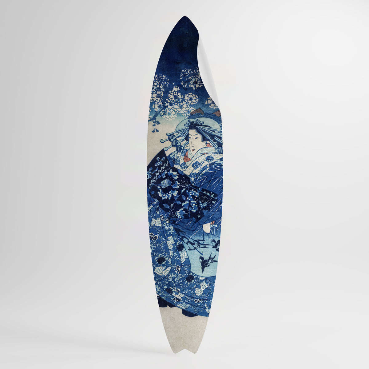 JAPANESE WOMAN Väggdekal surfbräda