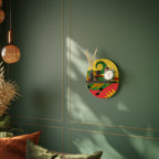 EXPRESSIV AVANYU Oval konsthylla i svart finish