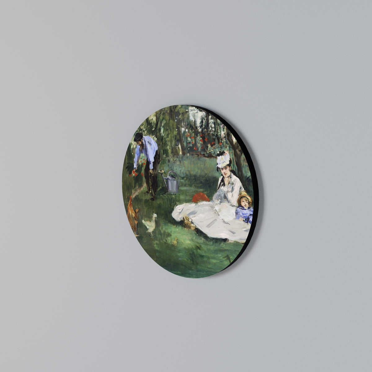 GARDEN OF CHARMS Rund väggdekor