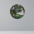GARDEN OF CHARMS Round Wall Art